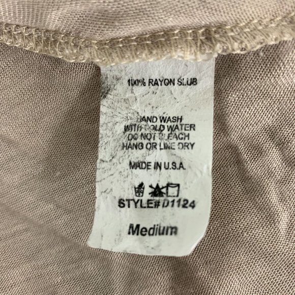 JODIFL Medium Blouse Boho Tassels Tan Hippy Loose - Picture 5 of 5